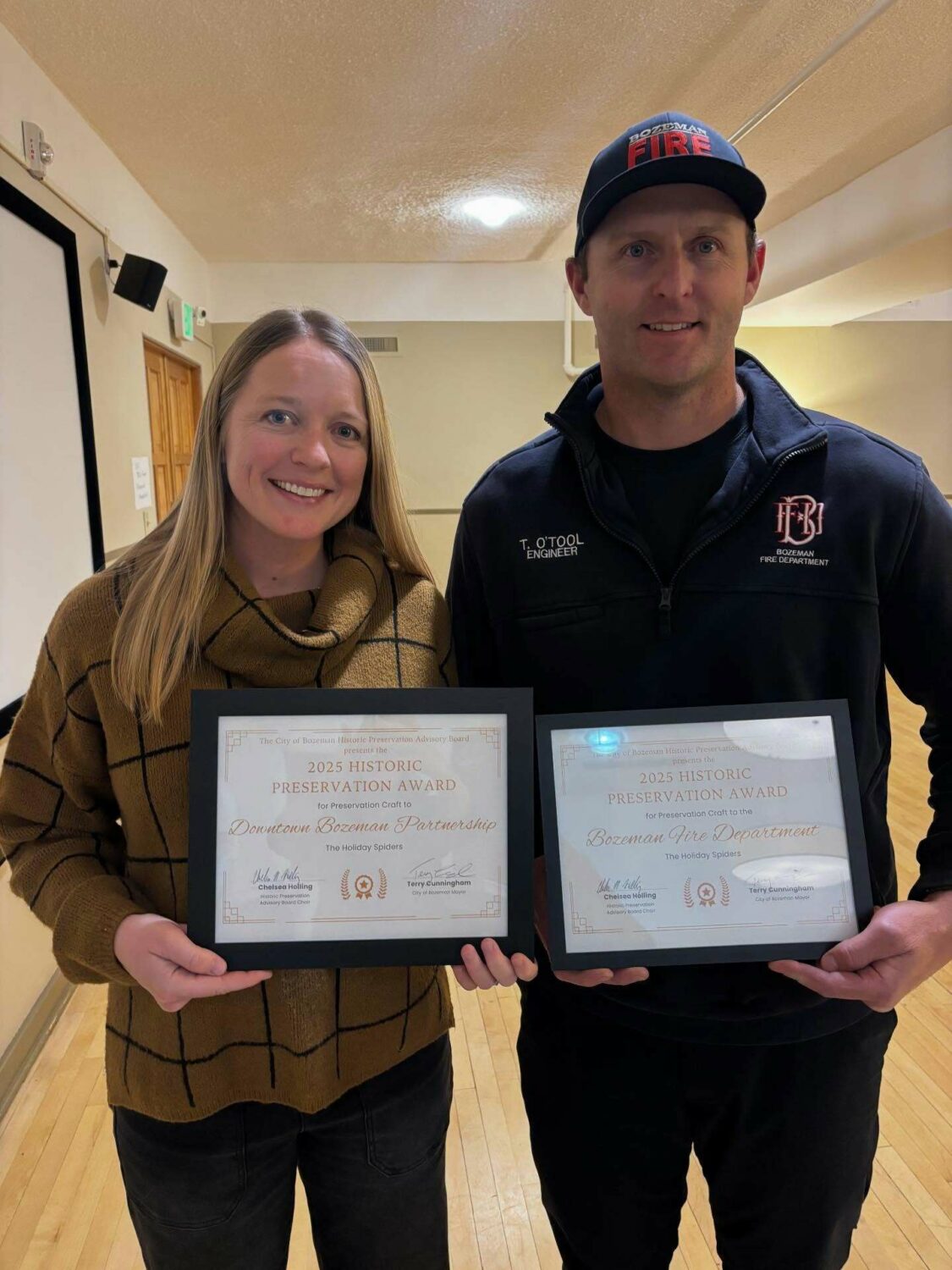 Holiday Spider Award