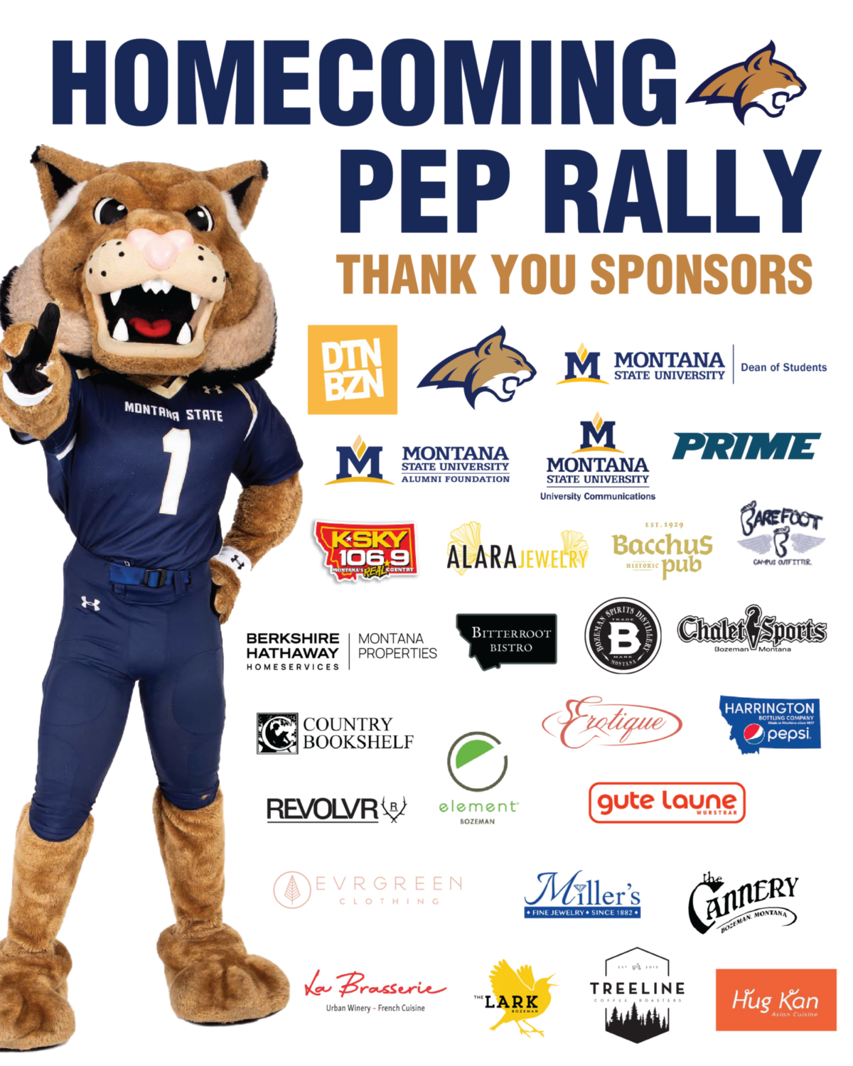 MSU Pep Rally assets 2025 ALL Sponsors