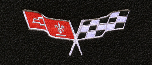 FITS 1978-1980 Chevrolet Corvette Floor Mat 2pc Cutpile - Picture 8 of 10