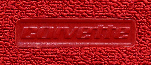 FITS 1978-1980 Chevrolet Corvette Floor Mat 2pc Cutpile - Picture 10 of 10