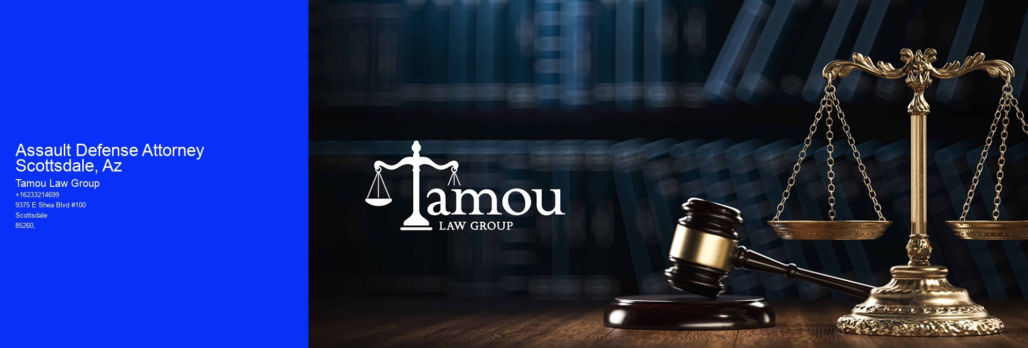 Assault Defense Attorney Scottsdale, Az