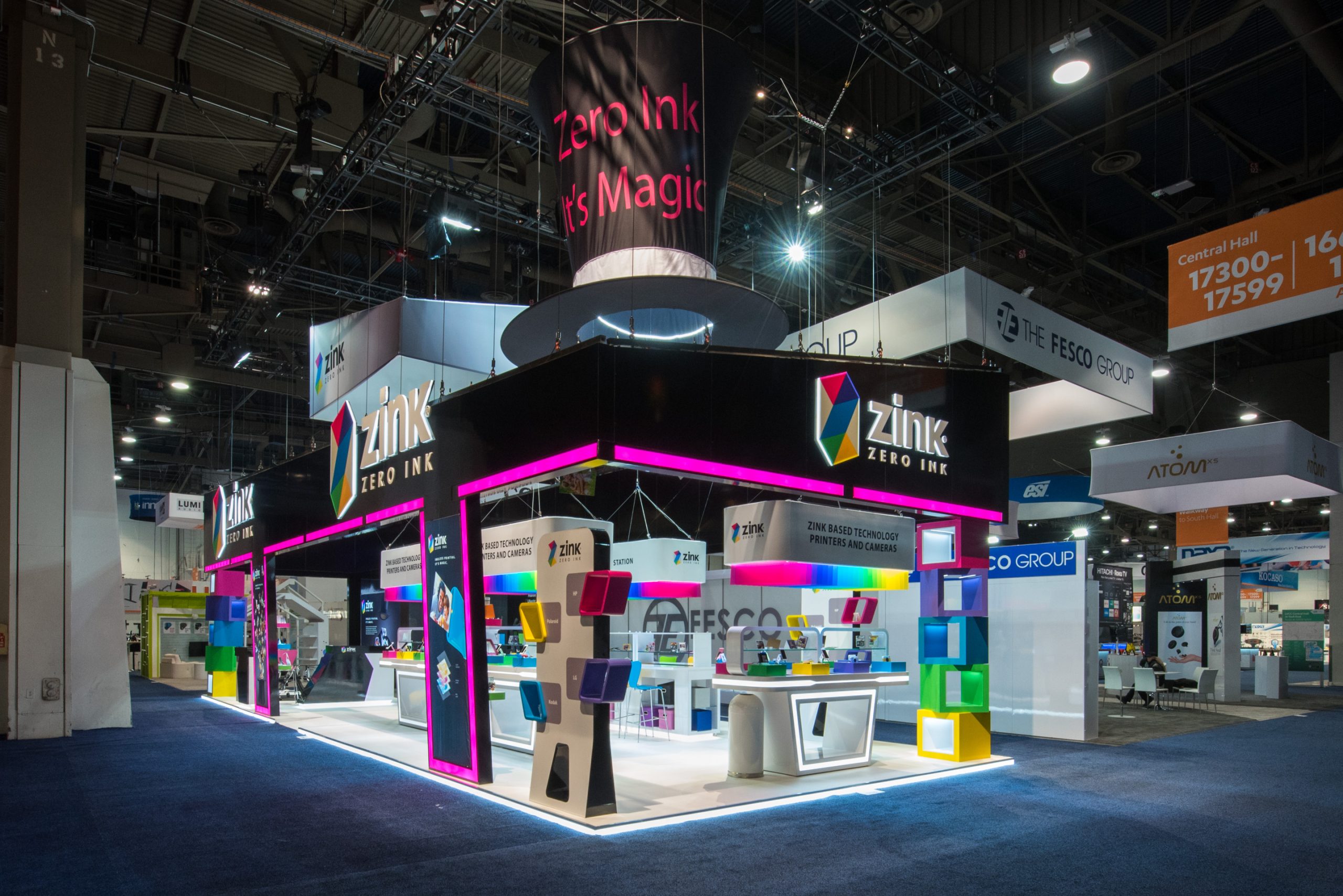 Consumer Electronics Show 2018  (CES) 55X20