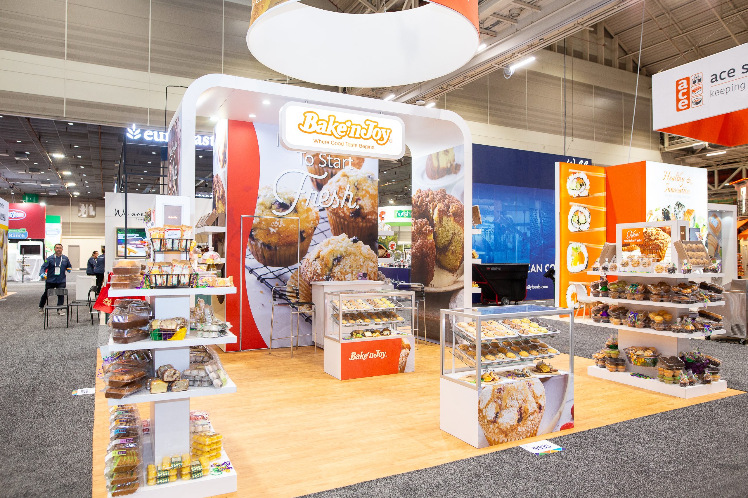 International Dairy Deli Bakery Association  2025  (IDDBA) 20X20