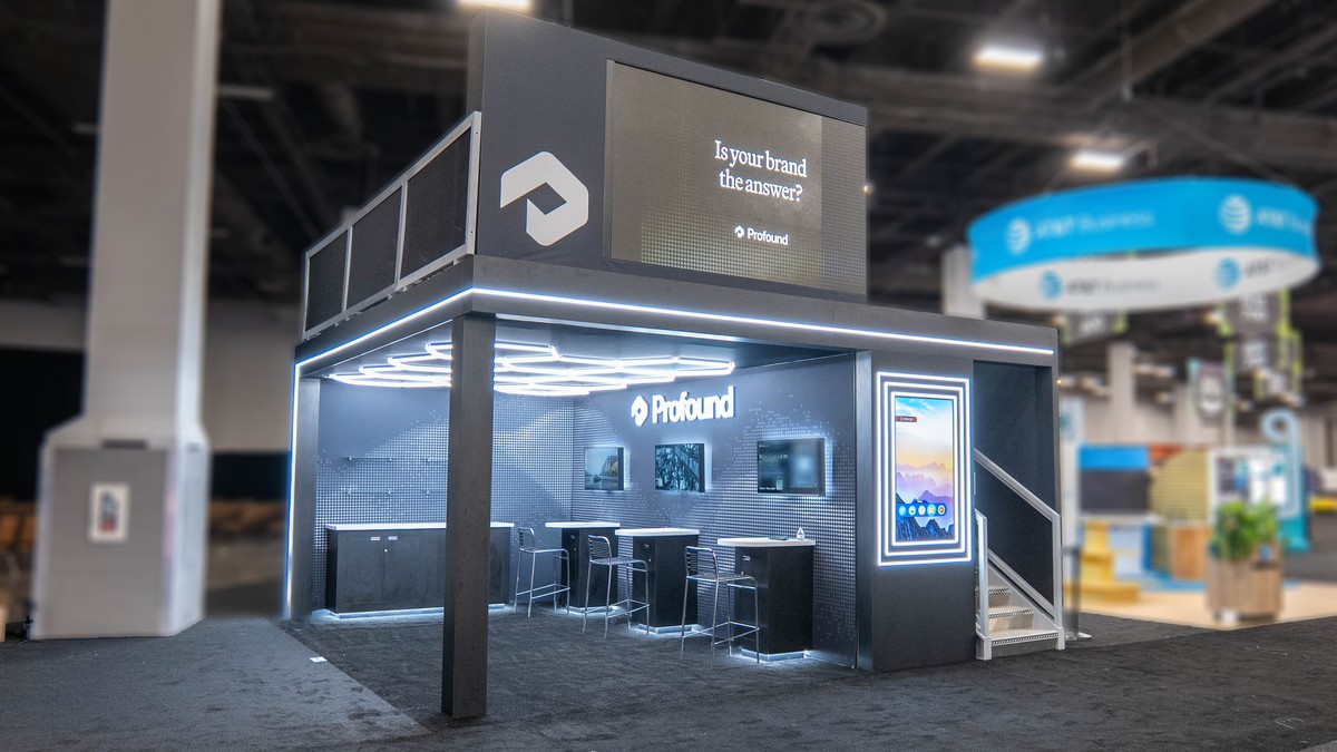 Exhibit Double Deck Displays - ShopTalk 2026 (20X20)