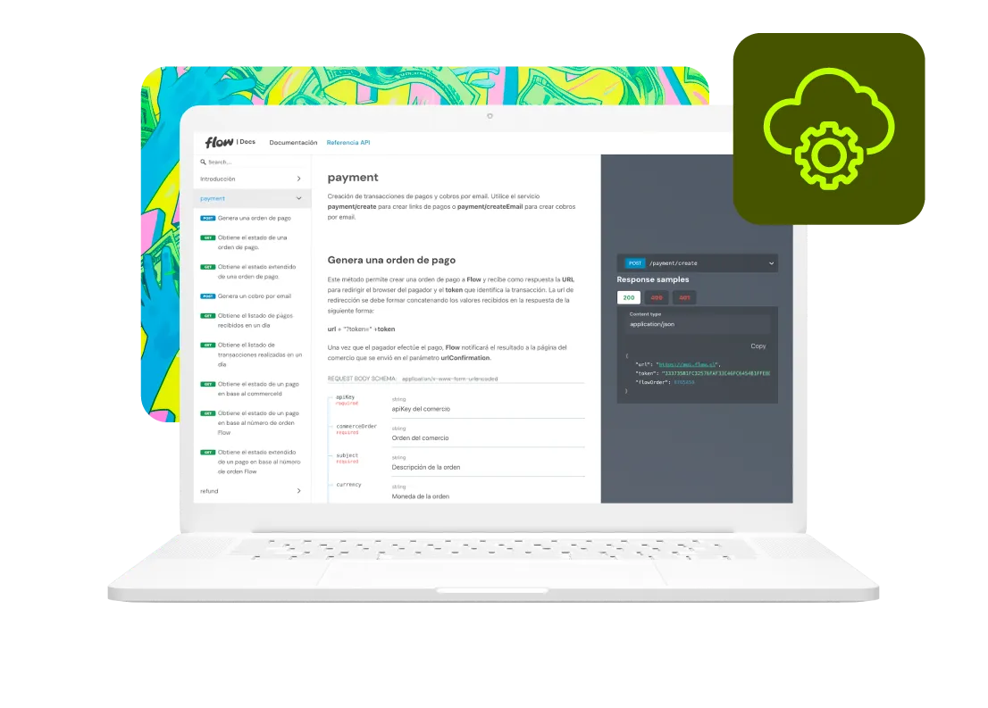API de integración Flow