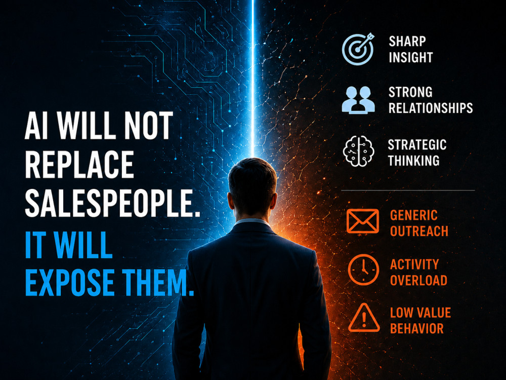 AI Will Not Replace Salespeople. It Will Expose Them.