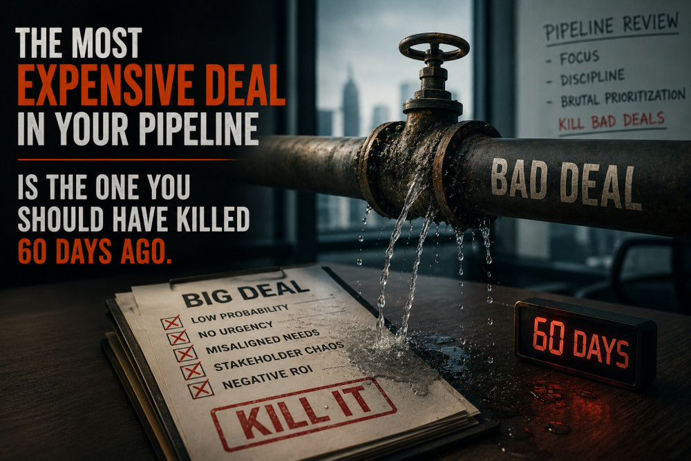 The Most Expensive Deal in Your Pipeline Is the One You Should Have Killed 60 Days Ago