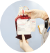 Ter transfusões de sangue constantes
