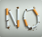 Evite el consumo de alcohol y tabaco