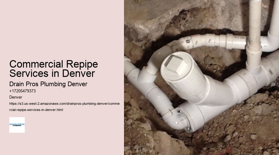 Commercial Repipe Services in Denver