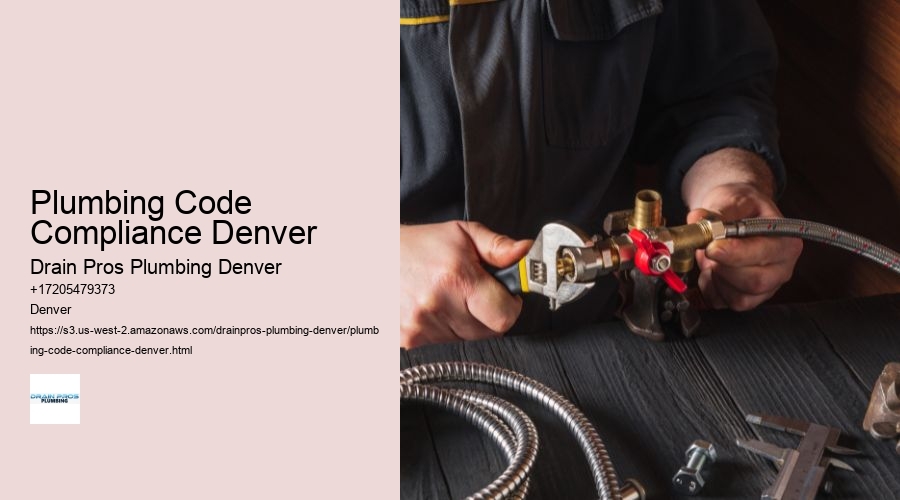Plumbing Code Compliance Denver  