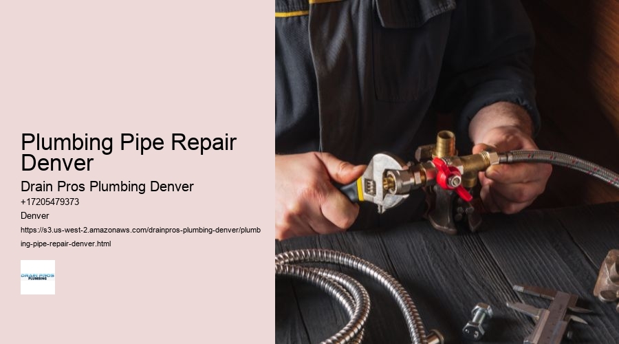 Plumbing Pipe Repair Denver  