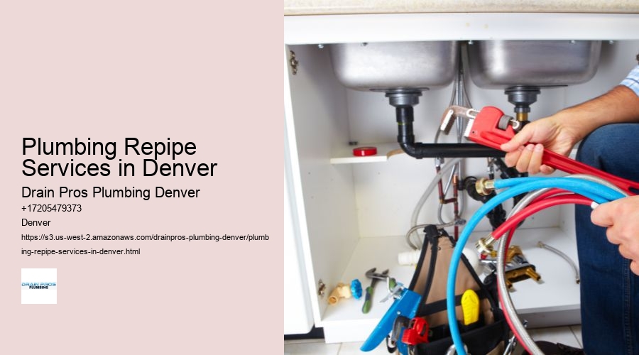 Plumbing Repipe Services in Denver