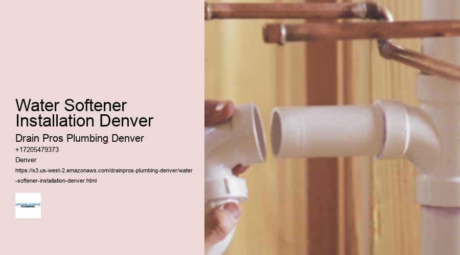 Water Softener Installation Denver  
