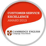 International House London awarded “Best customer feedback” award 2013 by Cambridge English Language Assessment