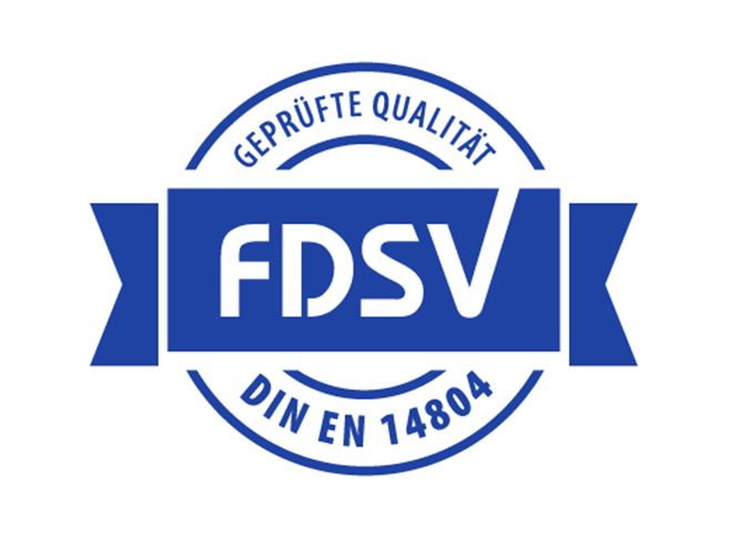 FDSV - proven quality holding the DIN EN 14804 certification through the German Language School Association