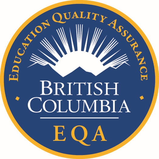 Experience Excellence: DEA CANADIAN COLLEGE is proudly accredited with BC's EQA Designation, a prestigious seal globally recognized for quality education and consumer protection.