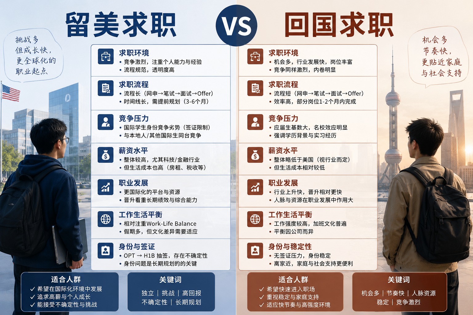 美国留学生回国还是留美
