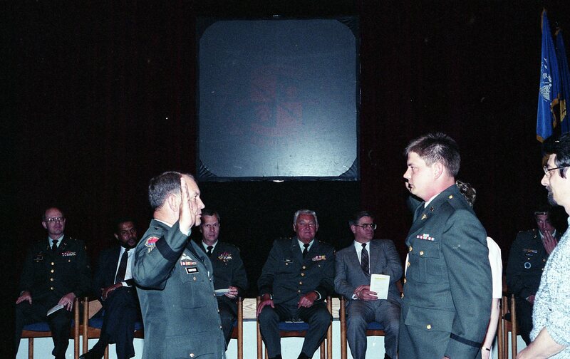 1991 ROTC Ceremony, Oath 25