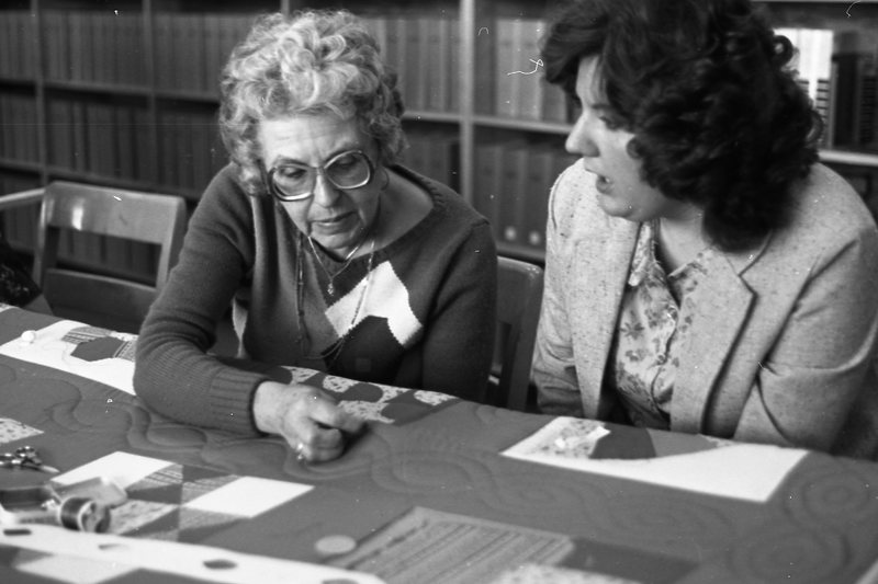 1981 Pierce Library, Fund Raising Quilt 05
