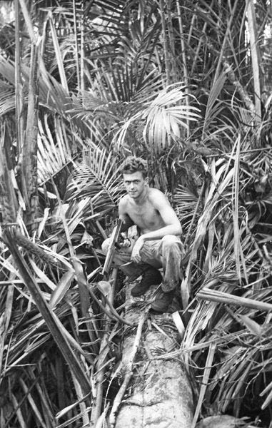 Bob Casey with Japanese Rifle 3