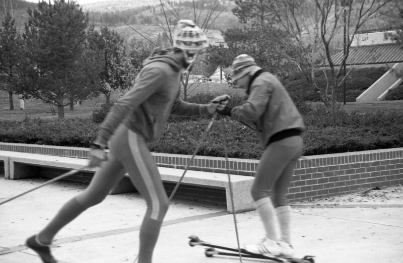 1985 Skiing on Campus 04