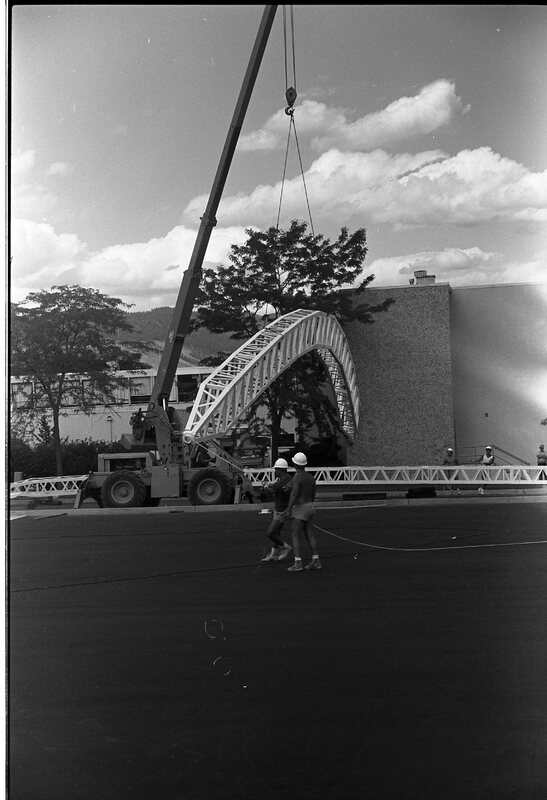1988 Campus, Tennis Courts Construction 12