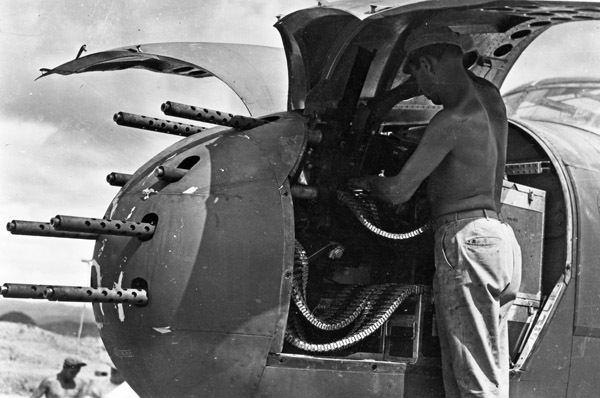 B-25J, Nose Guns