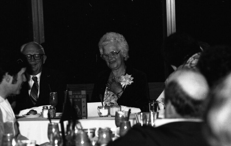 1985 Chancellor Visit, Dinner 04