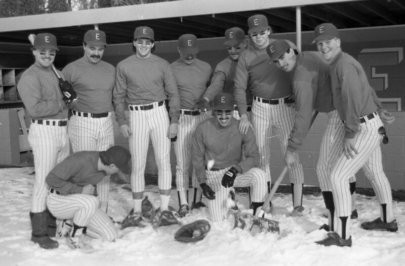1988 Baseball Players in Snow 02