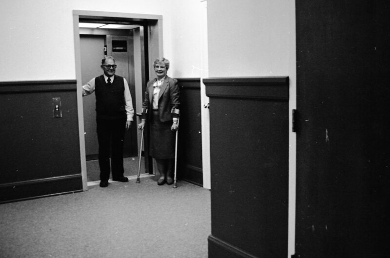 1986 New Elevator at Inlow Hall 12