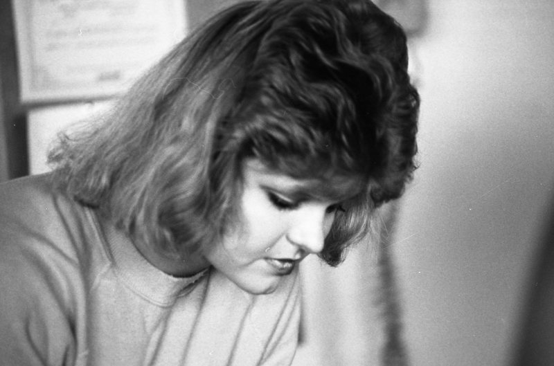 1986 Hoke Information Counter, Fall Registration 01
