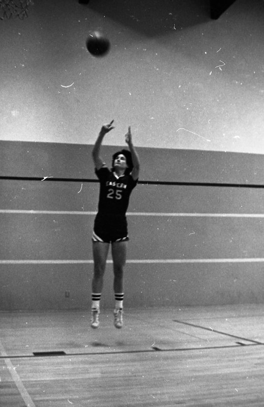 1981 Women's Basketball Action, Practice 19