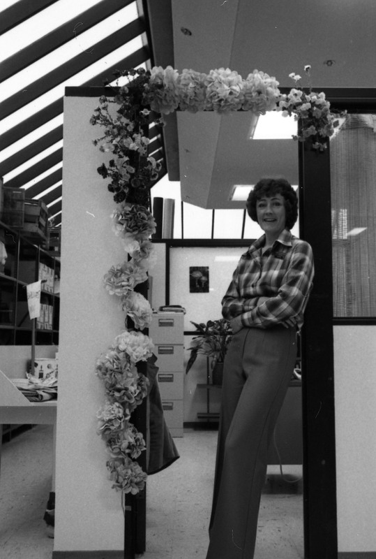 1979 Employee, Hoke Hall Bookstore Manager Kathy Ferguson 01