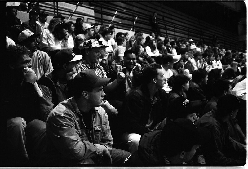 1991 Volleyball Fans, Northwest Nazarene College at EOSC 04