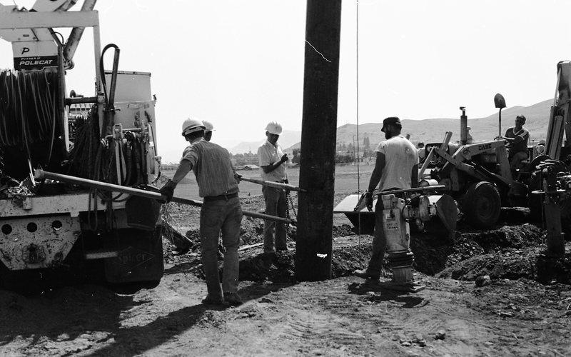 1982 Football Field, Light Poles 27