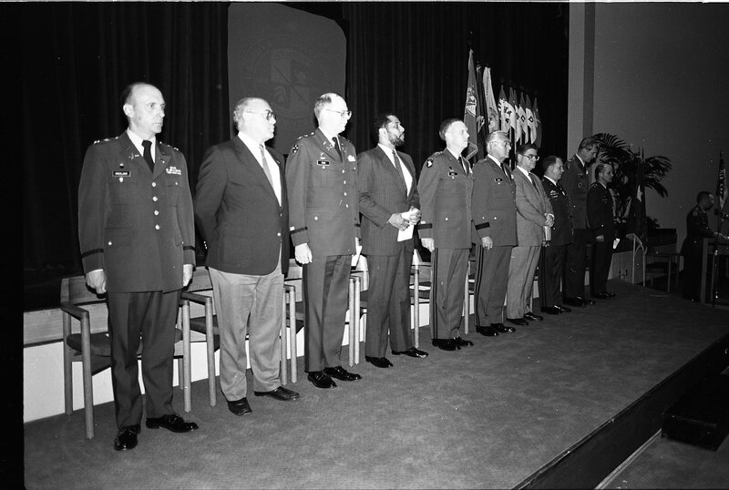 1991 ROTC Ceremony, Official Guests 07
