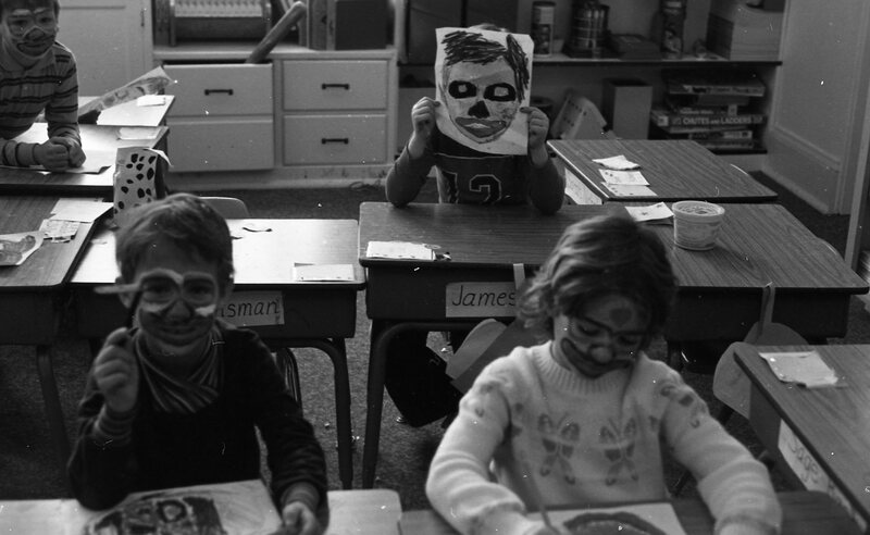 1984 Ackerman Elementary School, Face Paint 02
