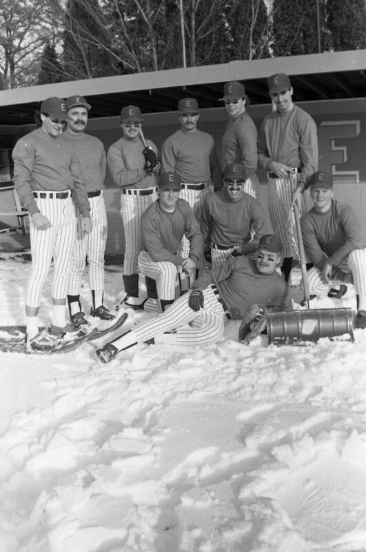 1988 Baseball Players in Snow 08