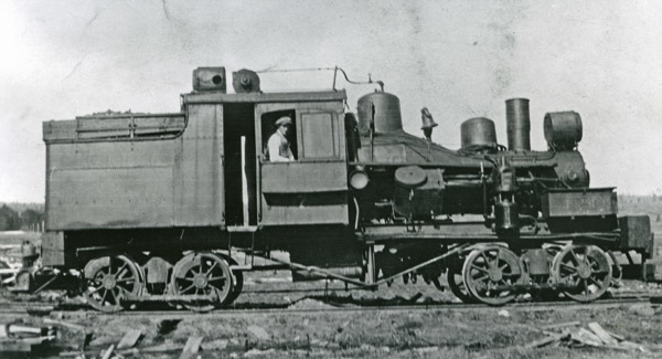Train Engine, Heisler #7 2
