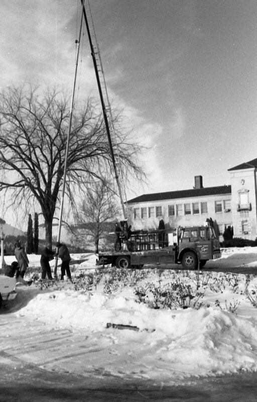 1985 Flag Pole Installed 04