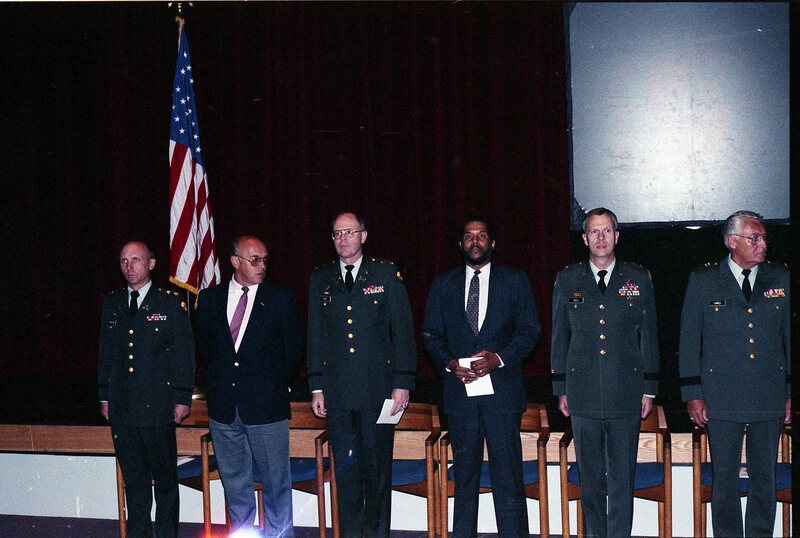 1991 ROTC Ceremony, Official Guests 03