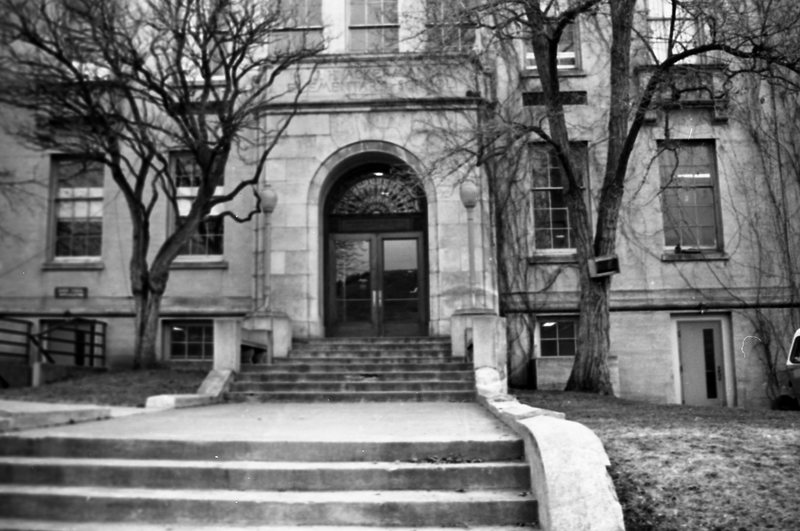 1987 Ackerman School Entrance