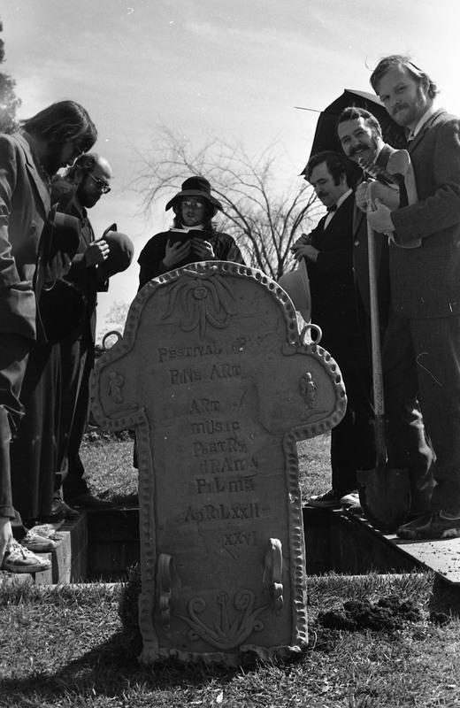 1974 Employees, Mock Funeral 10