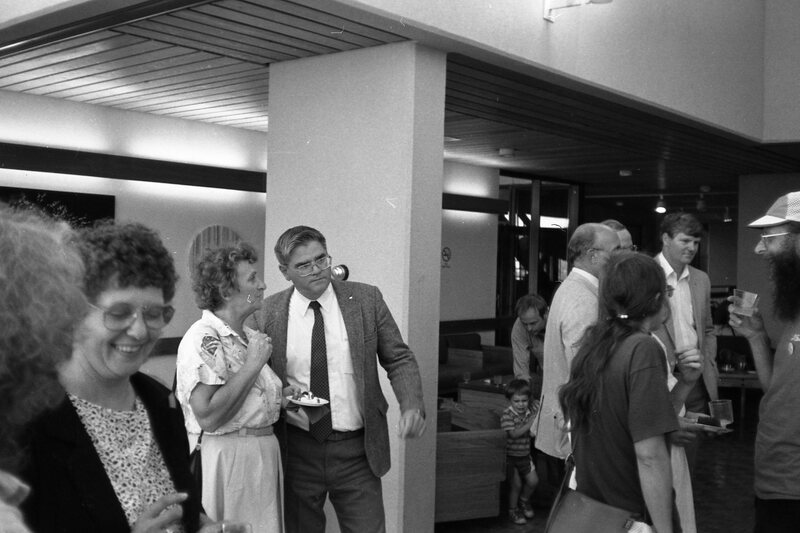 1988 Loso Hall, Groundbreaking Ceremony, Reception 28