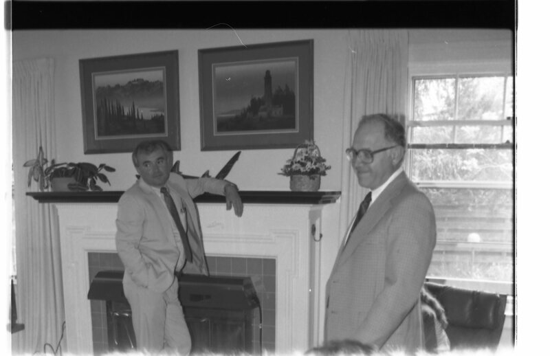 1989 President David Gilbert's House Dinner 07