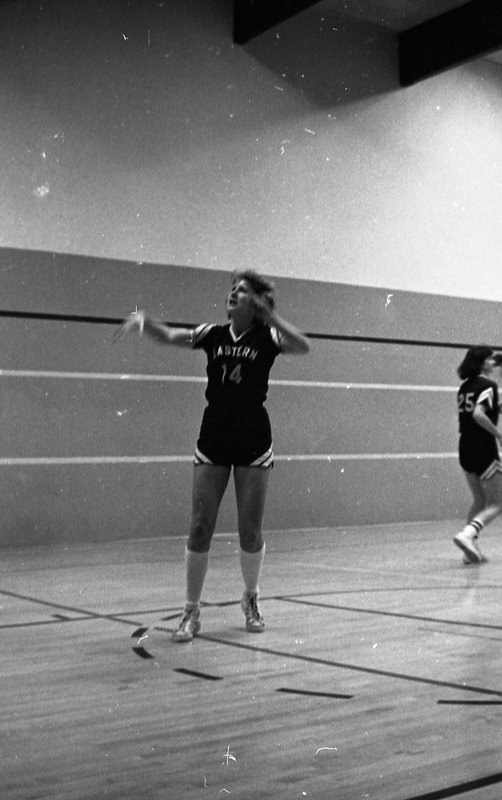 1981 Women's Basketball Action, Practice 10