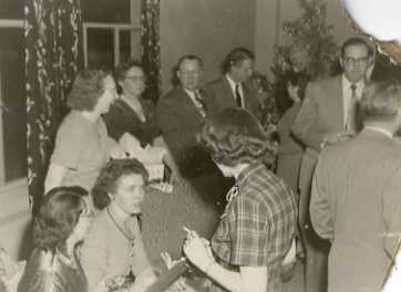 1952-53 Employees, Christmas Party 1