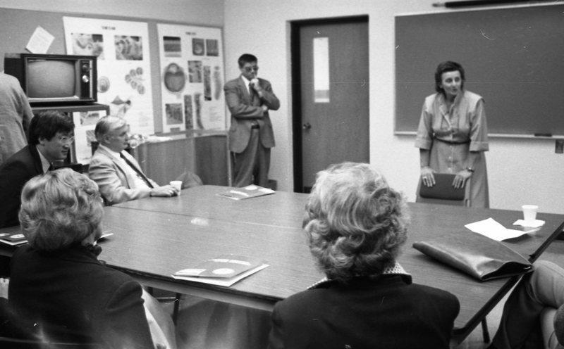 1985 Chancellor Visit, Meeting 01