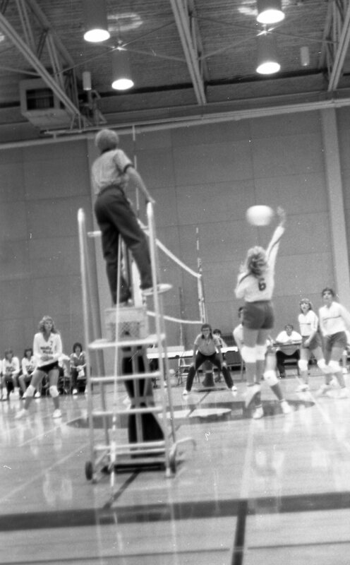 1984 Volleyball Action, EOSC vs. BMCC 13
